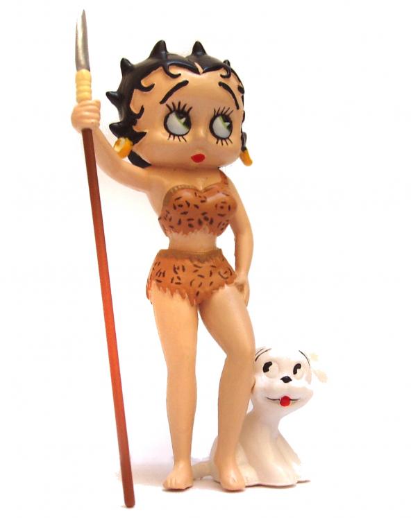 BETTY BOOP: JUNGLE - figurine plastique 8 cm